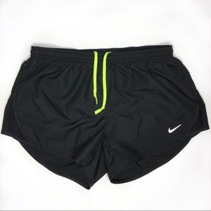 Black Dri-Fit Running Shorts with Liner